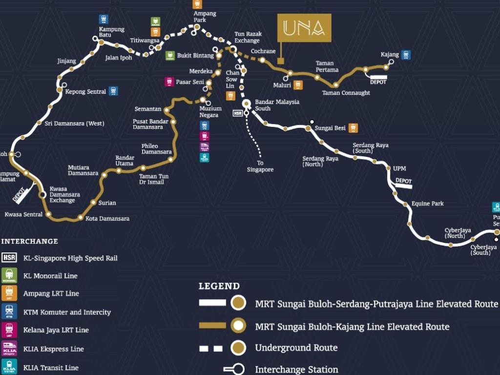 Una Residences, Sunway Velocity By Five Senses กัวลาลัมเปอร์ ภายนอก รูปภาพ