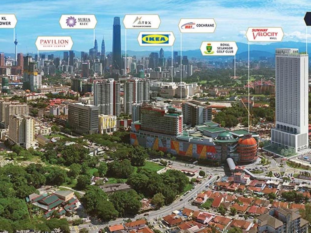 Una Residences, Sunway Velocity By Five Senses กัวลาลัมเปอร์ ภายนอก รูปภาพ